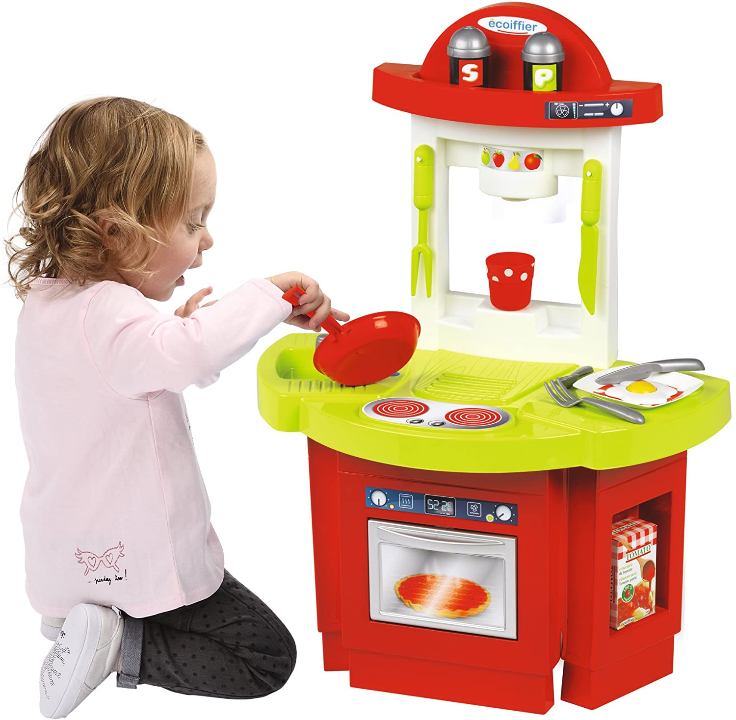 Детская игровая кухня с посудой  